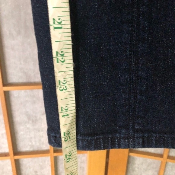 High Rise, Dark Wash, Straight leg Jeans, Anthro Pilcro and the Letterpress - Picture 11 of 11